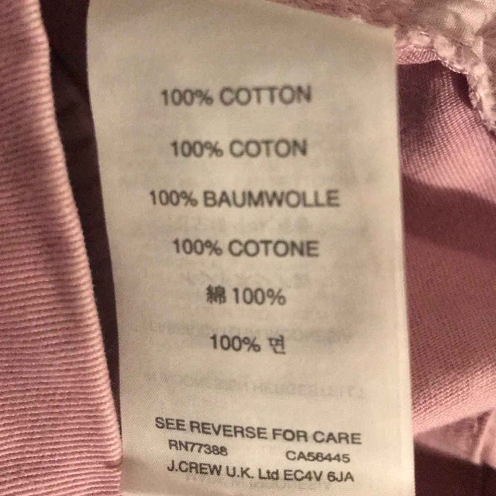 Jcrew Chino Shorts Size 4 - Picture 6 of 6